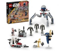 LEGO STAR WARS - ENSEMBLE DE COMBAT CLONE TROOPER ET DROÏDES DE COMBAT #75372